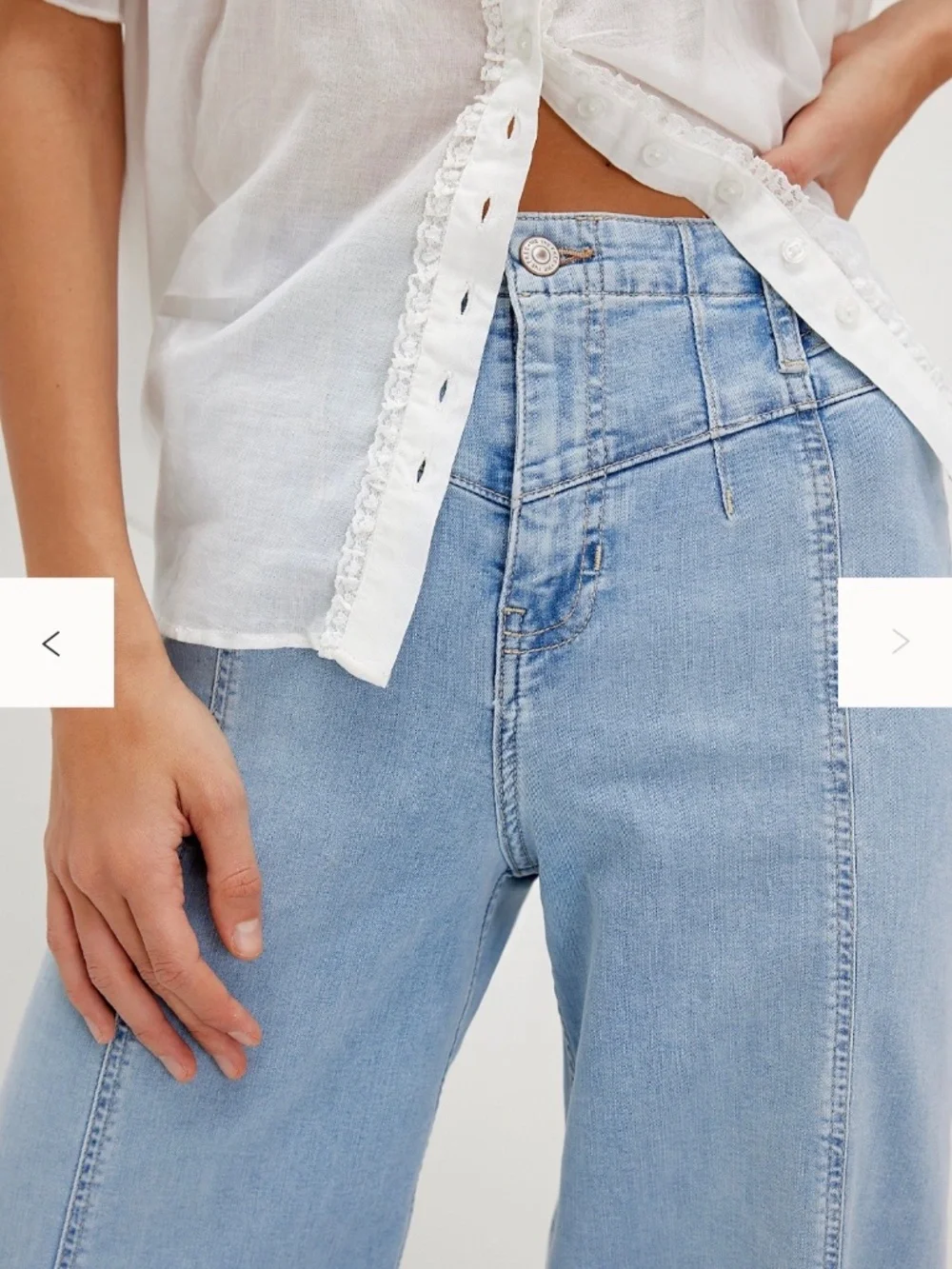 Free People high rise